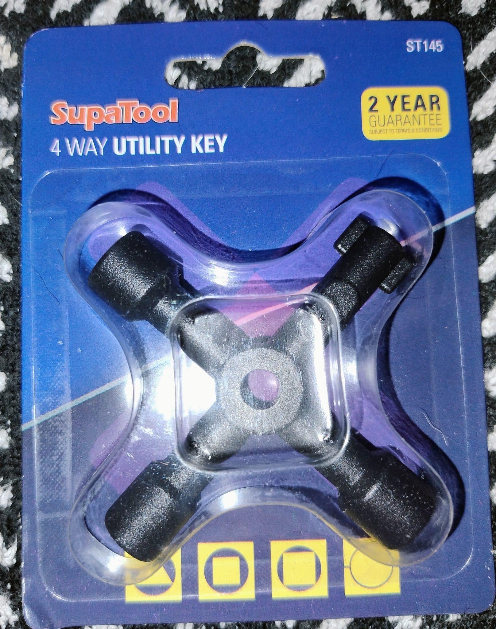 SupaTool 4 Way Utility Key