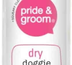 Pride & Groom Dry Doggie Shampoo Spray Raspberry 200ml