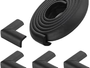 Corners Protectors for Kids, Edge Corner Guards Protector Set, Edge Guards, Table Corners Protection, Furniture Guards, 2M/6.5ft Edges Protector + 4 Corner Protectors
