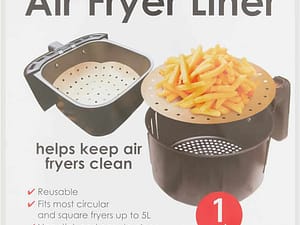 Reusable Air Fryer Liner. Fits up to 5L Circular Fryers