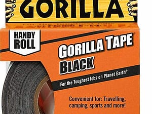 Gorilla Handy Roll Gorilla Tape Black 9m x 25mm
