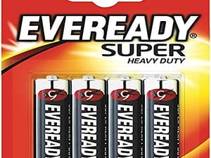 Eveready Silver AA Batteries 4 Pack