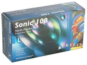 Aurelia Sonic 100 Disposable Gloves - SONIC100L (100-Piece)