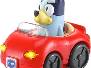 VTech Toot-Toot Drivers Bluey Escape Convertible, Interactive Toddler Toy for Pretend Play with Lights and Sounds, Bluey Toy Car, Suitable for Ages 12 Months, 2, 3, 4 Years Plus, English Version